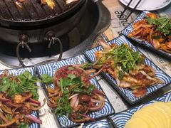 -燚店·铁板鱼蛙·烤肉·烤串(北新桥店)