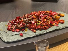歌乐山辣子雪花牛肉-莲·中餐厅(成都首座万豪酒店)