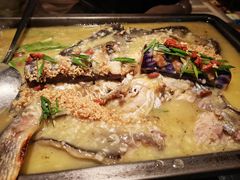 -探鱼·鲜青椒爽麻烤鱼(西南商都店)