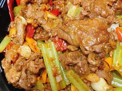 辣炒黄牛肉-西贝莜面村(当代商城店)