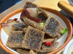 厥粑炒腊肉-岩泊渡桂鱼楼活鱼馆