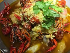 小龙虾-丁记盐蘸牛肉·新杭菜(河东路店)