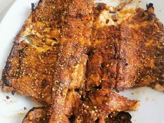 烤虹鳟鱼-何适山庄 ·可团建(水长城P2停车场店)