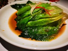 白灼罗马生菜-悦融琥珀·京鲁菜·海味珍品(西单店)