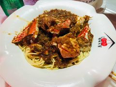 特色蟹脚面-早酒肖汉老味拌面