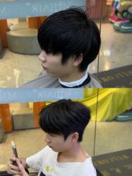 -M1山木造型国潮男士发型定制