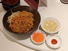 虾籽耗油捞面-侨美·唐荔园·40年地道粤菜