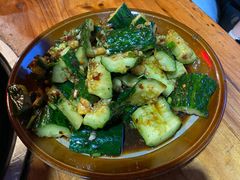 凉拌丝瓜-苗家恒灵酸汤鱼-跳水牛肉连锁店(凯里总店)