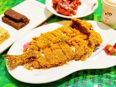 蒜香鲈鱼-令氏家外家周礼食府(桥南店)