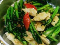 鲮鱼滑炒菜心-恒宝大酒楼(城际·荔盈大厦店)