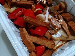 韭黄香干肉丝-绿茶餐厅(coco park 店)