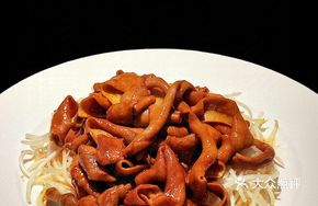 Black Bean Sauce Stir-fried Goose Intestines