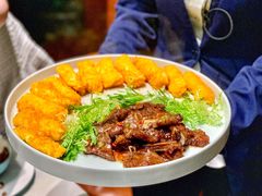 黑椒牛仔骨拼炸冰激凌-蝶园·装修中(BFC外滩金融中心店)