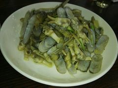 葱炒蛏子-扬州菜在上海(场北广场店)