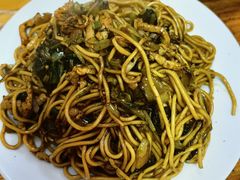 雪菜肉丝炒面-夏远兰早点店