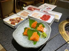 三文鱼刺身-神户赤童日式烤肉伙伴(东直门店)