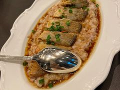 煎黄花鱼蒸肉饼-广州文华东方酒店·江-由辉师傅主理