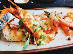 香焗龙虾配自制黑松露酱-上海苏宁宝丽嘉酒店·Cafe Bellagio西餐厅