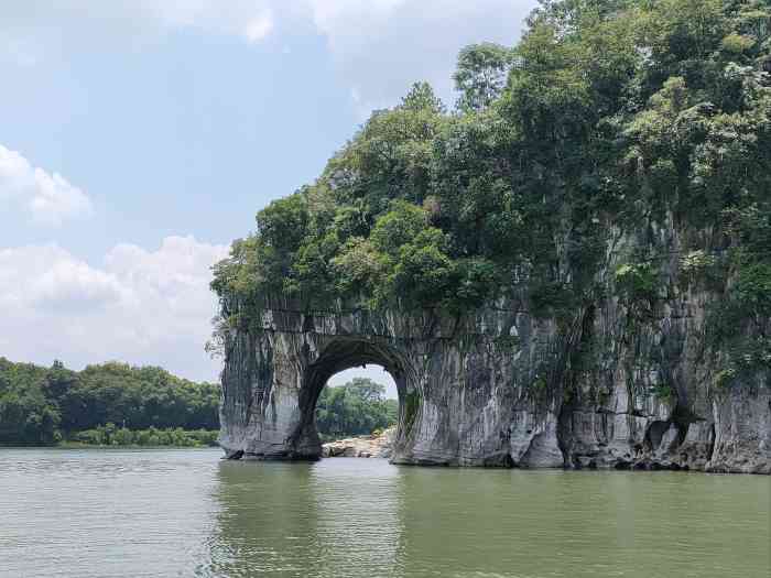 象鼻山景区-"听说可以不进公园就能看到,不知道真的假的.