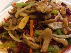 辣爆羊肚丝-巴扎美食·新疆菜·西域歌舞表演餐厅(新疆大厦店)