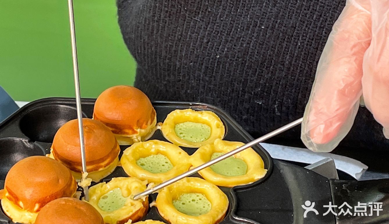 长沙糯叽叽爆浆鸡蛋仔🍳香到路人都凑过来问