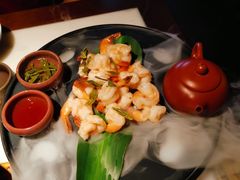 龙井凤尾虾仁-绿茶餐厅(深圳龙华天虹购物中心店)