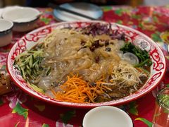 关东大拉皮-闯关东东北农家菜(崂山石老人店)