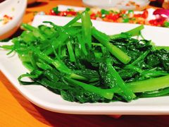 清炒空心菜-湘与香缘·湖南菜(王府井北京市百货大楼店)