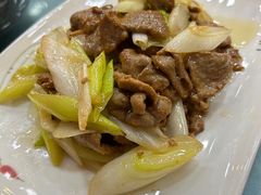 葱爆羊肉-范记靖远羊羔肉(博物馆店)