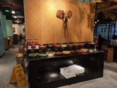 自助调料区-傣妹火锅(罗宾森购物中心店)