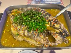 鲜麻藤椒清江鱼-鱼酷活鱼烤鱼(恒隆广场店)