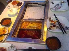 自助取餐区-千家粗粮王·火锅烧烤自助(庆阳店)