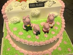 -幸福鸟动物奶油生日蛋糕(军校店)