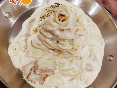 奶油蘑菇意面-Kpasta韩式意大利面