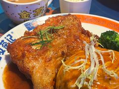 滑蛋生炸鸡肶饭-伯友茶记(中华广场店)