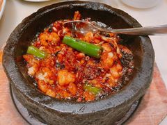石锅杭椒牛蛙-桂满陇天书(南京德基旗舰店)
