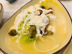 上汤时令蔬菜-鹿港小镇(黄金店)