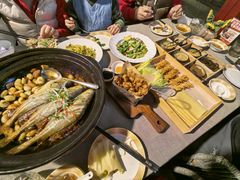 八分钟砂锅焗黄鱼-有喜胶东小馆(太申祥和店)