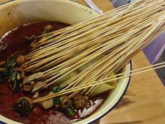 -拈签一笑黄牛肉辣卤串串
