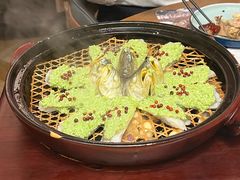 碧绿豆酱生焗小黄鱼-云山茶餐厅(广东大厦店)