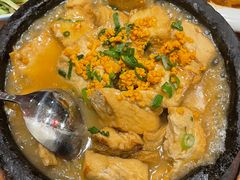 石锅海胆豆腐-日月昇海鲜码头(开发区五彩城店)