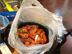 椒盐龙虾-老谭虾王蟹皇·龙虾·烧烤(蝴蝶湾店)