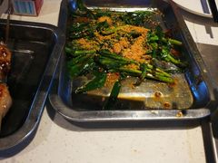 烤韭菜-AK47烤羊腿串吧(柳浪家园店)