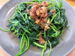 炒菠菜-乡亲鹅肉城(吴江店)