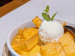 冰淇淋烤布蕾-新白鹿餐厅(第一百货店)