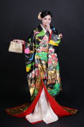 -后宫·古装汉服京剧儿童亲子全家福摄影