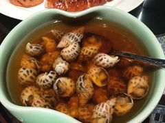 古越陈酿煮花螺-杭州西子湖四季酒店·金沙厅