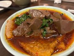麻辣韭菜猪红-新旺茶餐厅(嘉里城店)