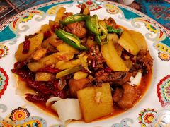 新疆沙湾大盘鸡-巴依老爷新疆美食(工体旗舰店)