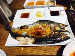 烤鲐鱼-釜山火炉韩式炭火烤肉(欧洲城店)